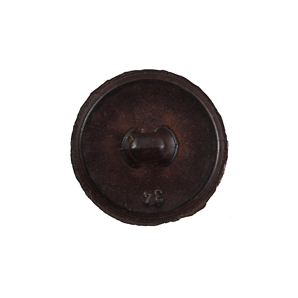Brown Faux Leather Plastic Button - 34L/21.5mm - Joann Fabrics
