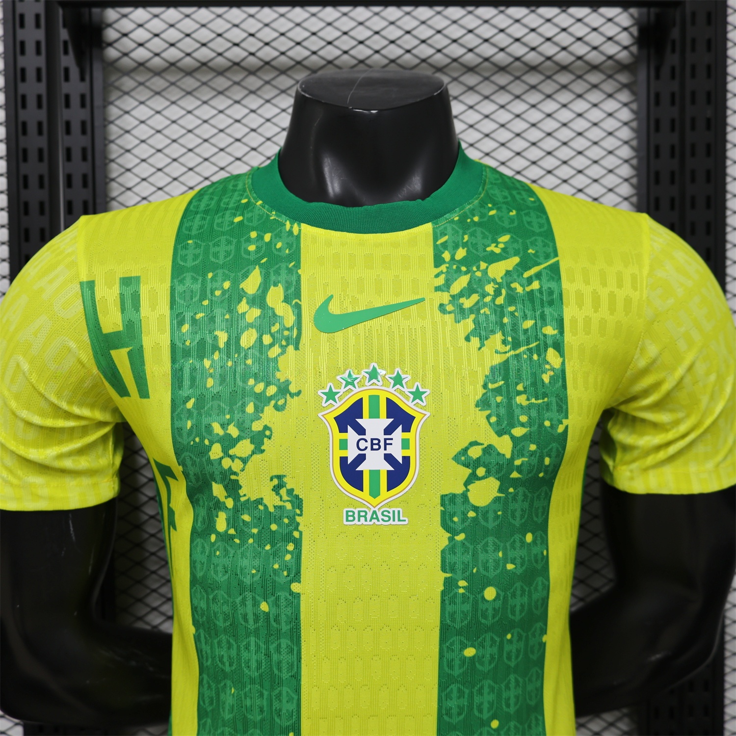 Brazil 2026 Yellow And Green Special Jersey - Player Version - UnitedFutballJersey