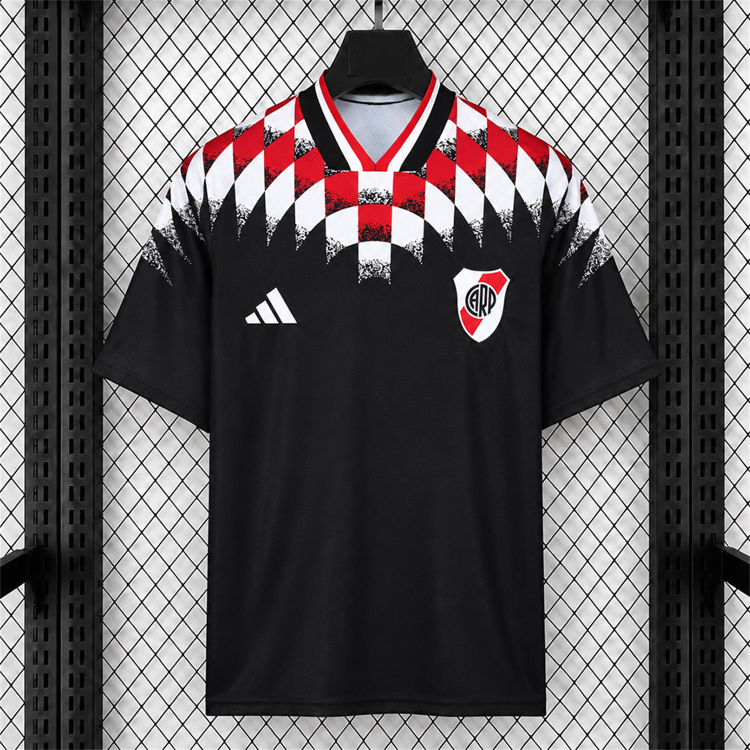 River Plate 26-27 Black Retro Style Jersey - Fans Version - UnitedFutballJersey