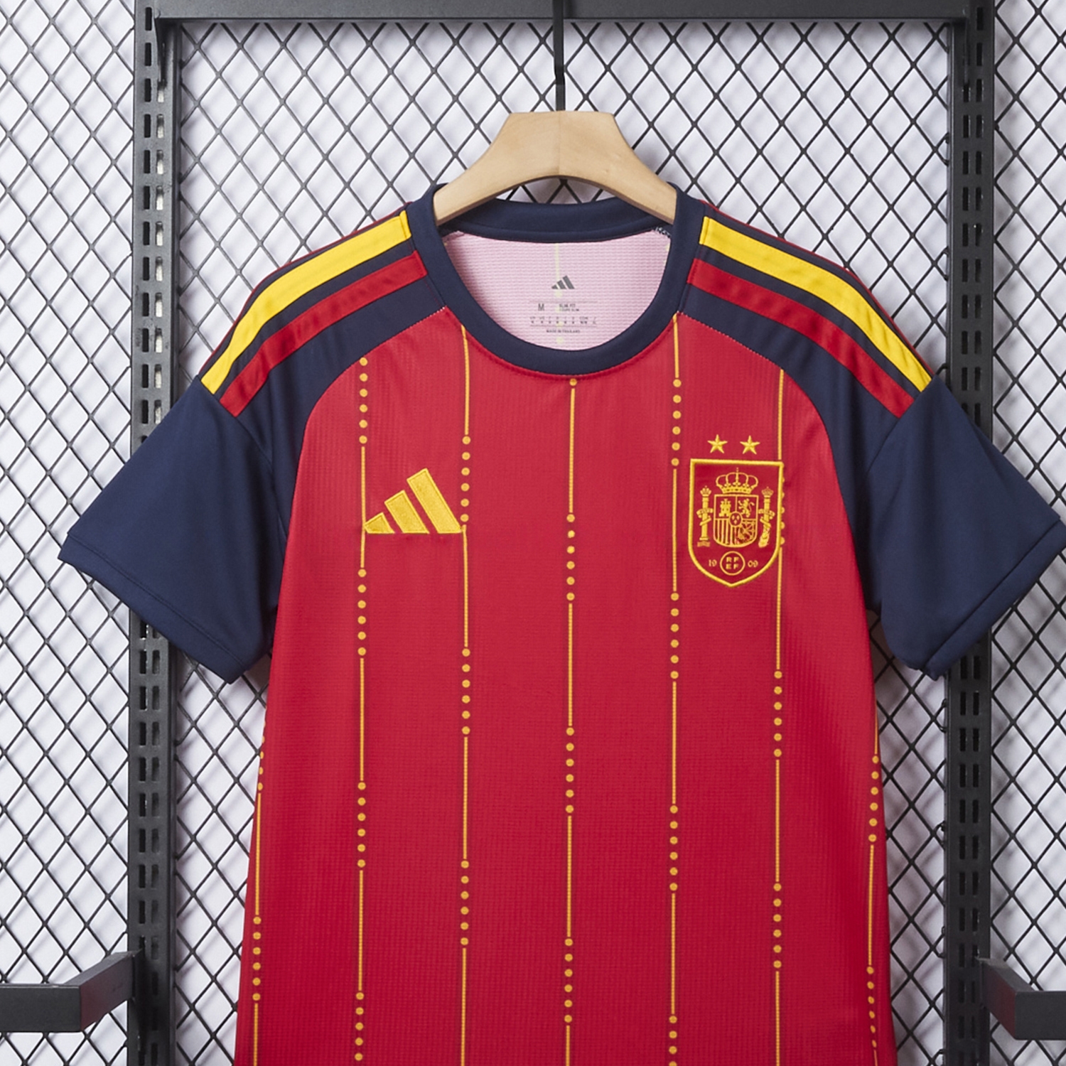 【Two-Crown Star】Spain 2026 Home Jersey - Fans Version - UnitedFutballJersey