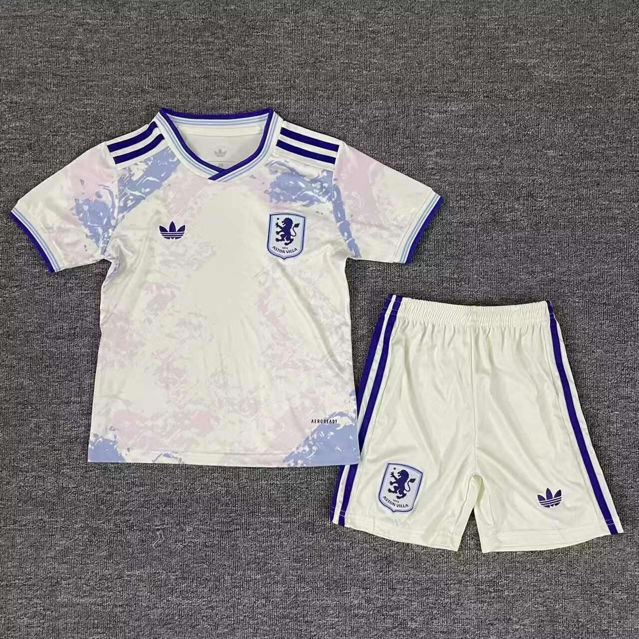 2025/2026 Aston Villa Third Away Football Shirt 1:1 Thai Quality Kids Size