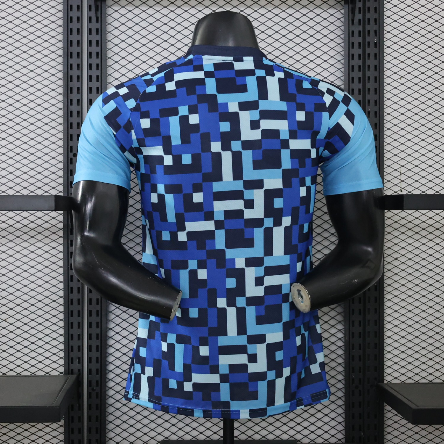 Al Nassr Riyadh Victory 26-27 Blue Pre-Match Training Jersey - Player Version - UnitedFutballJersey