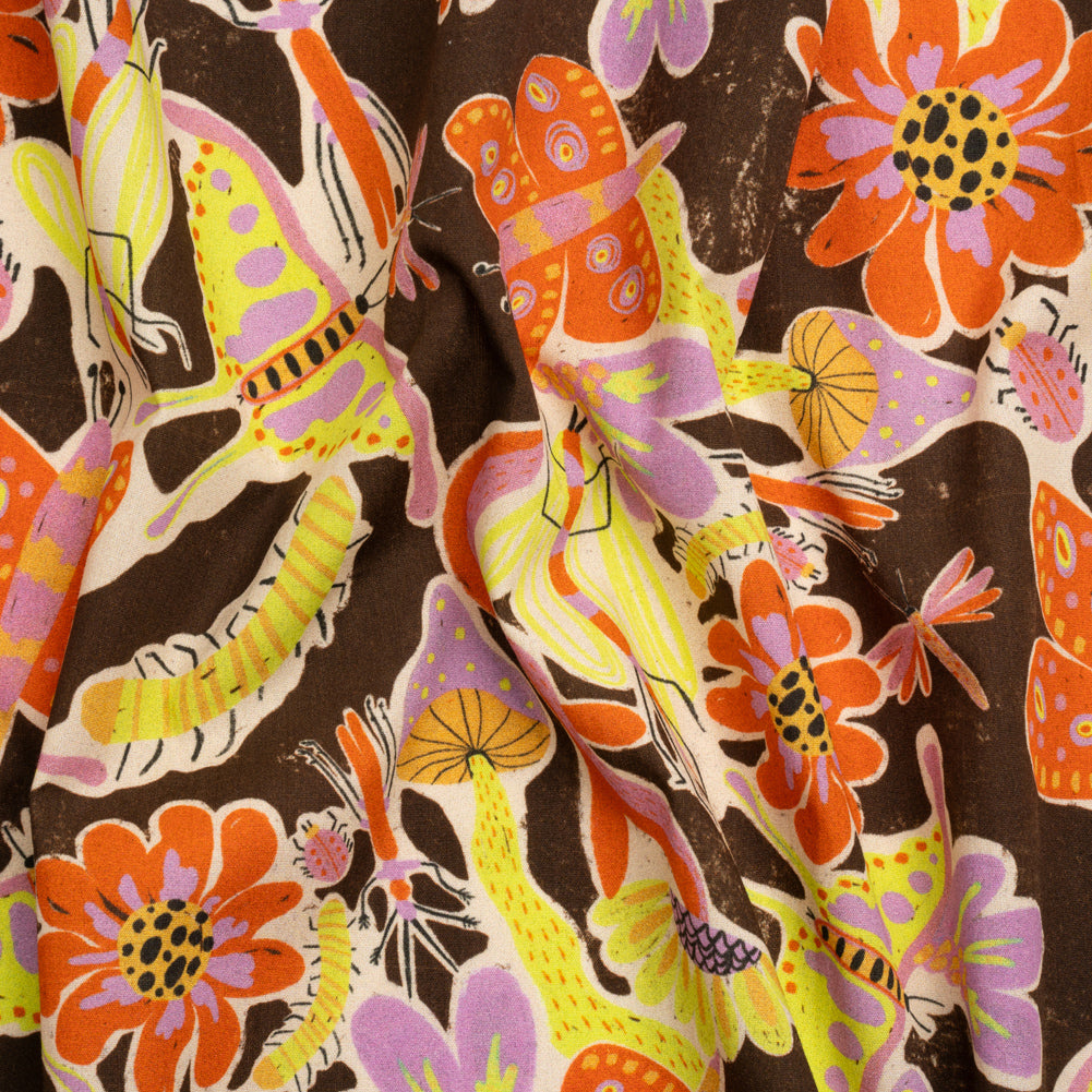 Mood Exclusive Into the Woods Cotton Poplin - Joann Fabrics
