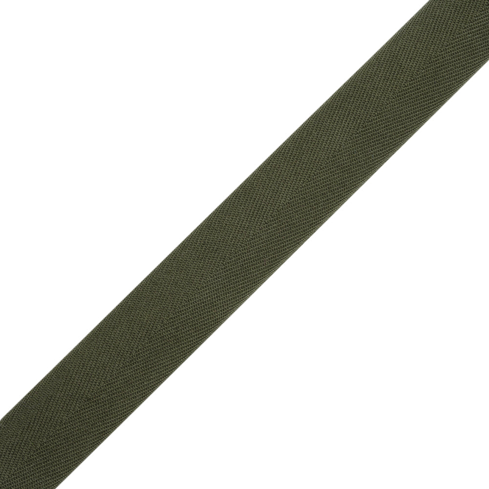 Tilly Rifle Green Herringbone Cotton Twill Tape - 20mm - Joann Fabrics