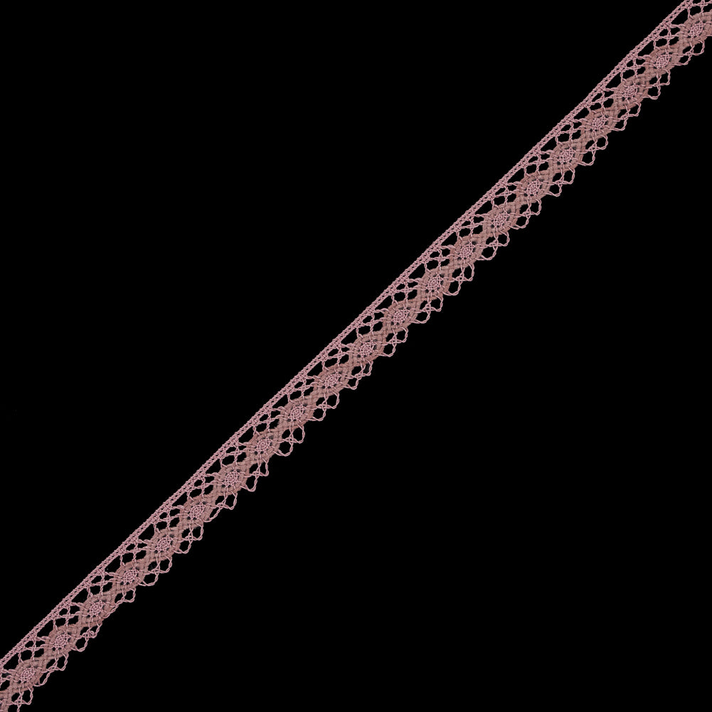 Dusty Rose European Crochet Trim - 0.75