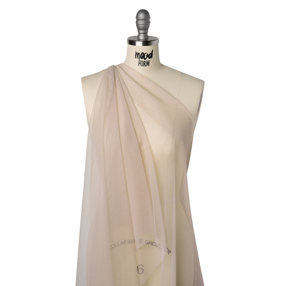 Polyester Mesh - Beige - Designer Deadstock - Joann Fabrics