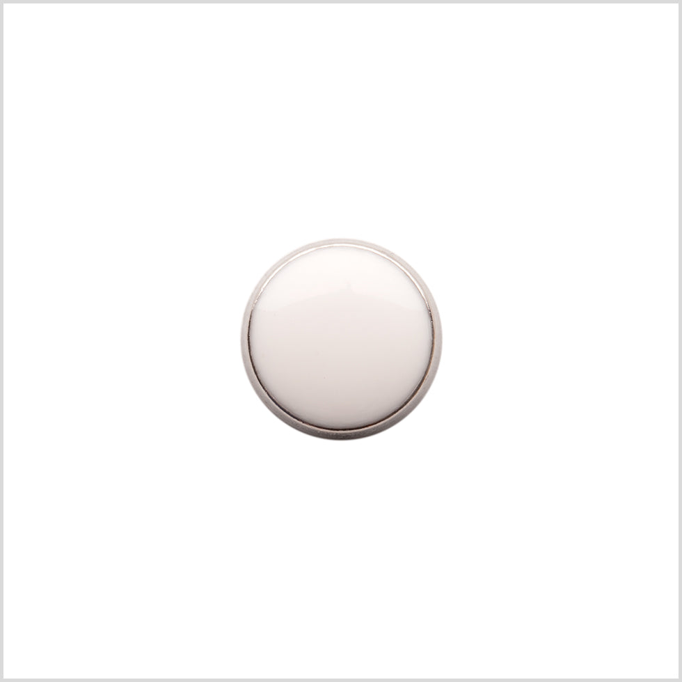 Italian White Shank Back Button - 17L/10.5mm - Joann Fabrics