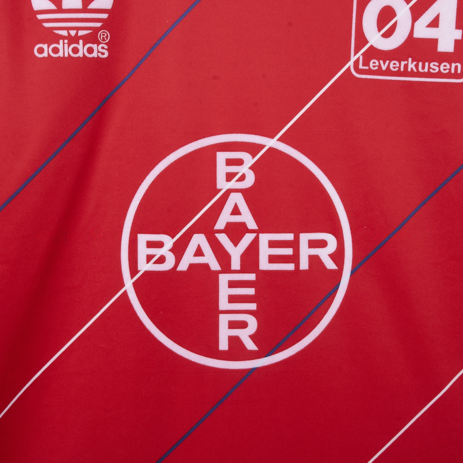 Retro Bayer 04 Leverkusen 1987-88 Home Red Jersey - UnitedFutballJersey