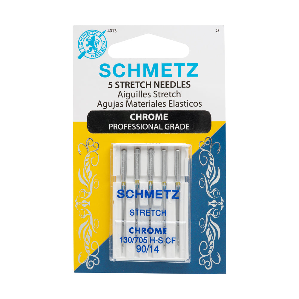 Schmetz Chrome Stretch Machine Needles - 90/14 - 5 ct - Joann Fabrics