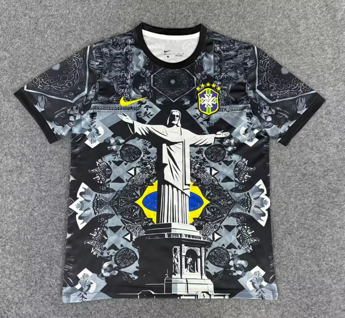 2025/2026 Brazil Goddess Black Football Shirt 1:1 Thai Quality