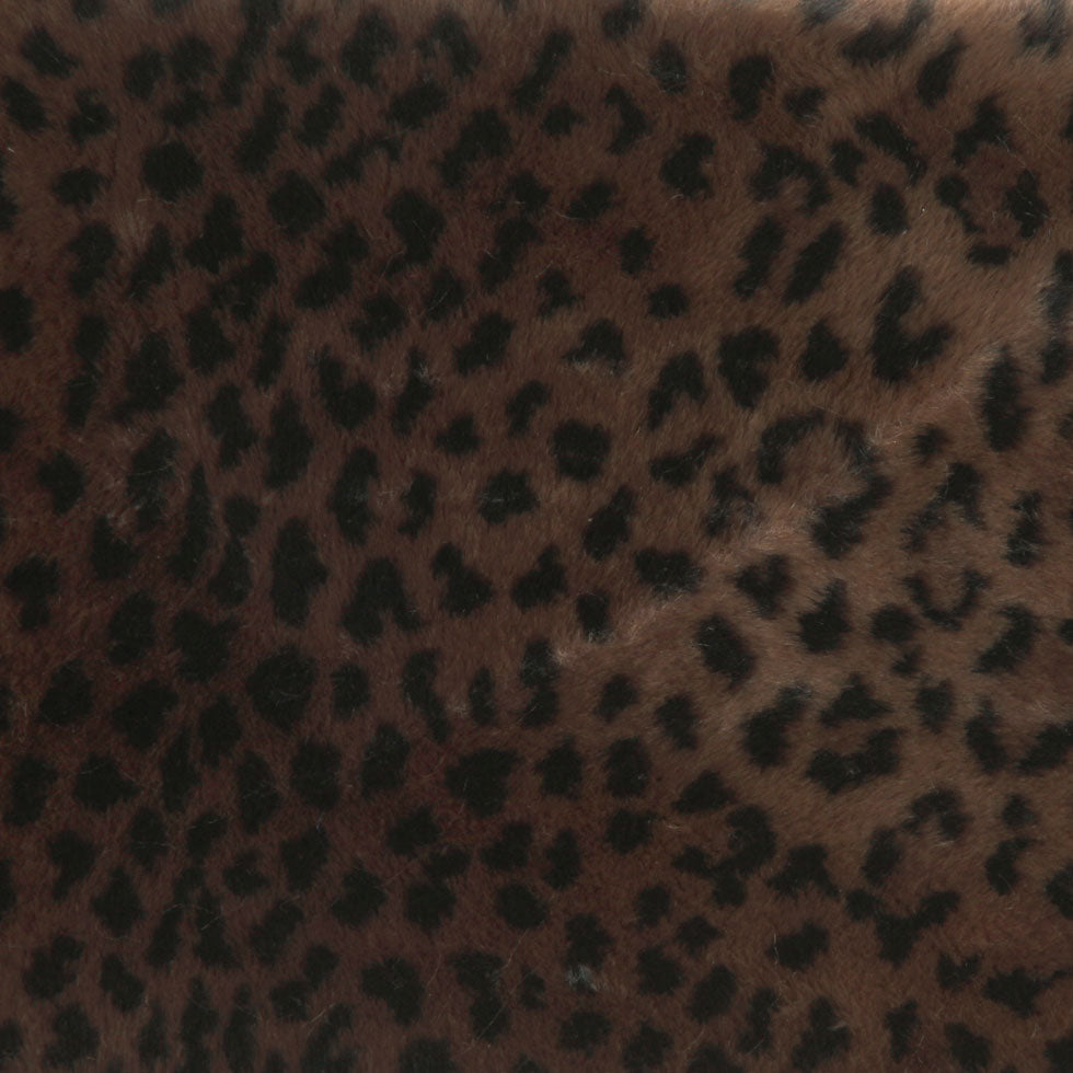 Chocolate/Black Solid Faux Fur - Joann Fabrics