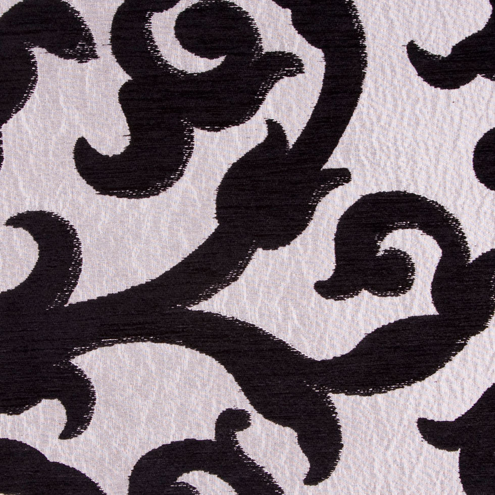 Black/Silver Classical Chenille - Joann Fabrics