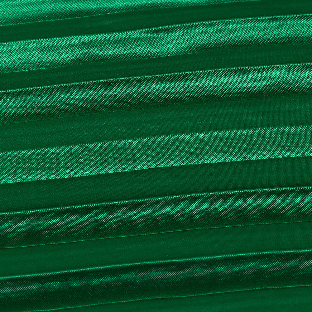 Pleated Stretch Satin - Grass Green - Andreas Collection - Joann Fabrics