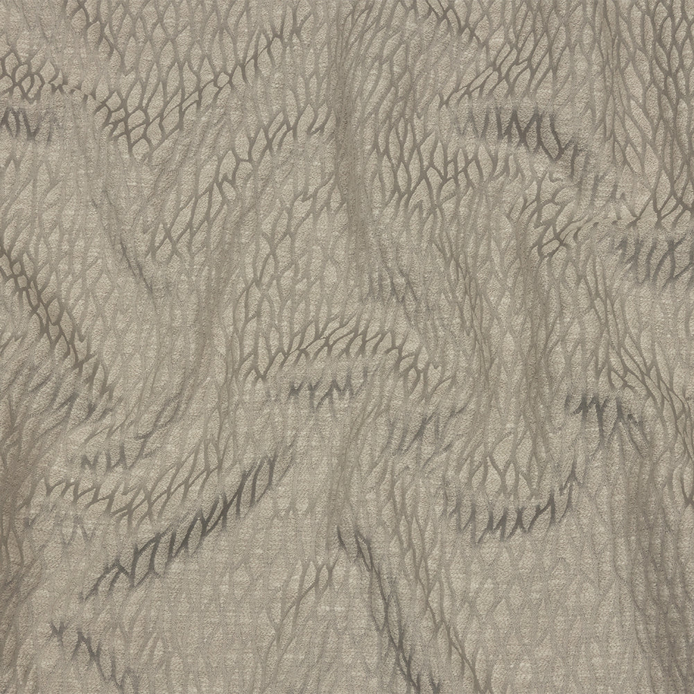 Recycled Polyester Drapery Jacquard - Silver Stepping Stones - British Imported - Joann Fabrics