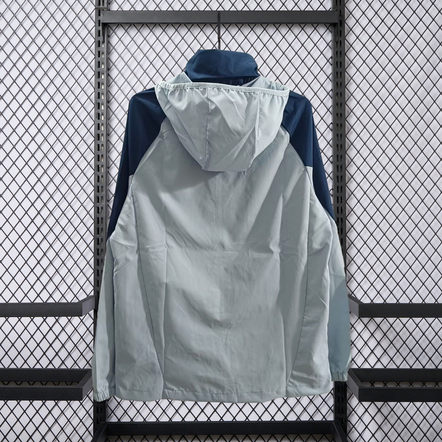 Boca Juniors 25-26 Training Windbreaker Jacket - Grey - UnitedFutballJersey
