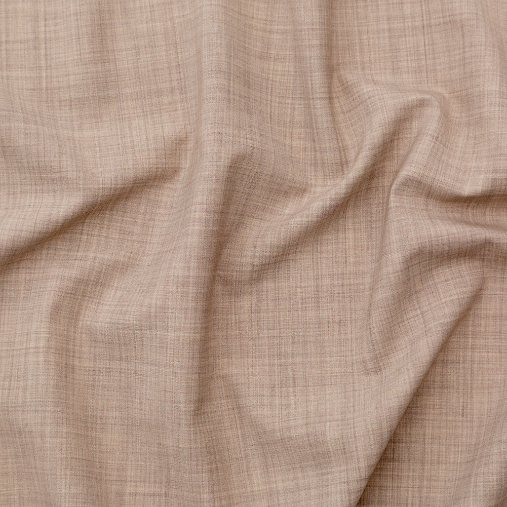 Italian Heather Hazel Stretch Wool Suiting - Joann Fabrics
