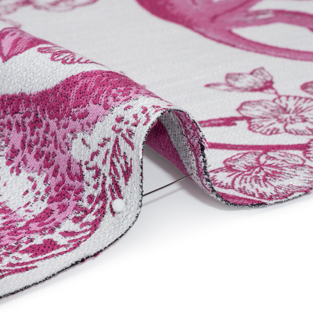 Tourmaline Exotic Pets and Flowers Upholstery Jacquard - Joann Fabrics