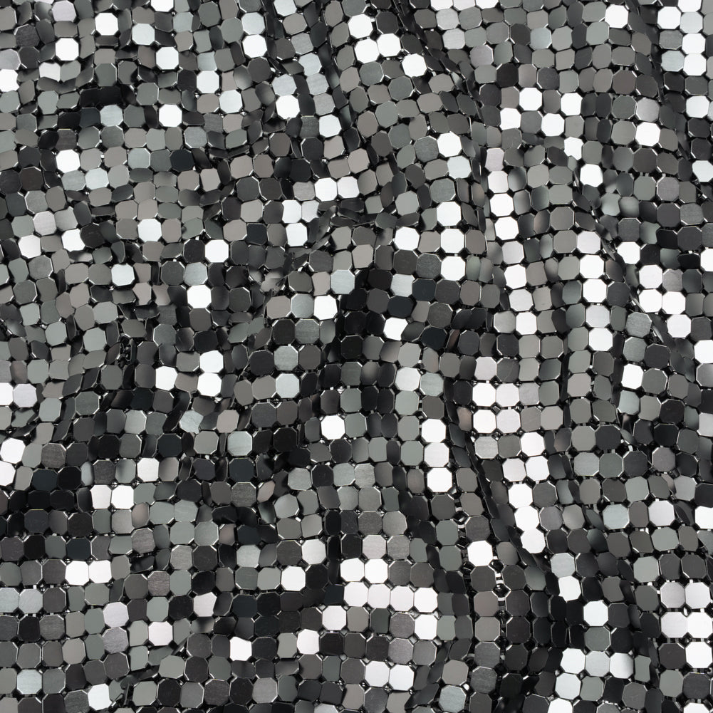 Aluminum Chainmail Fabric, 8mm Tubular - Gunmetal - Joan Collection - Joann Fabrics