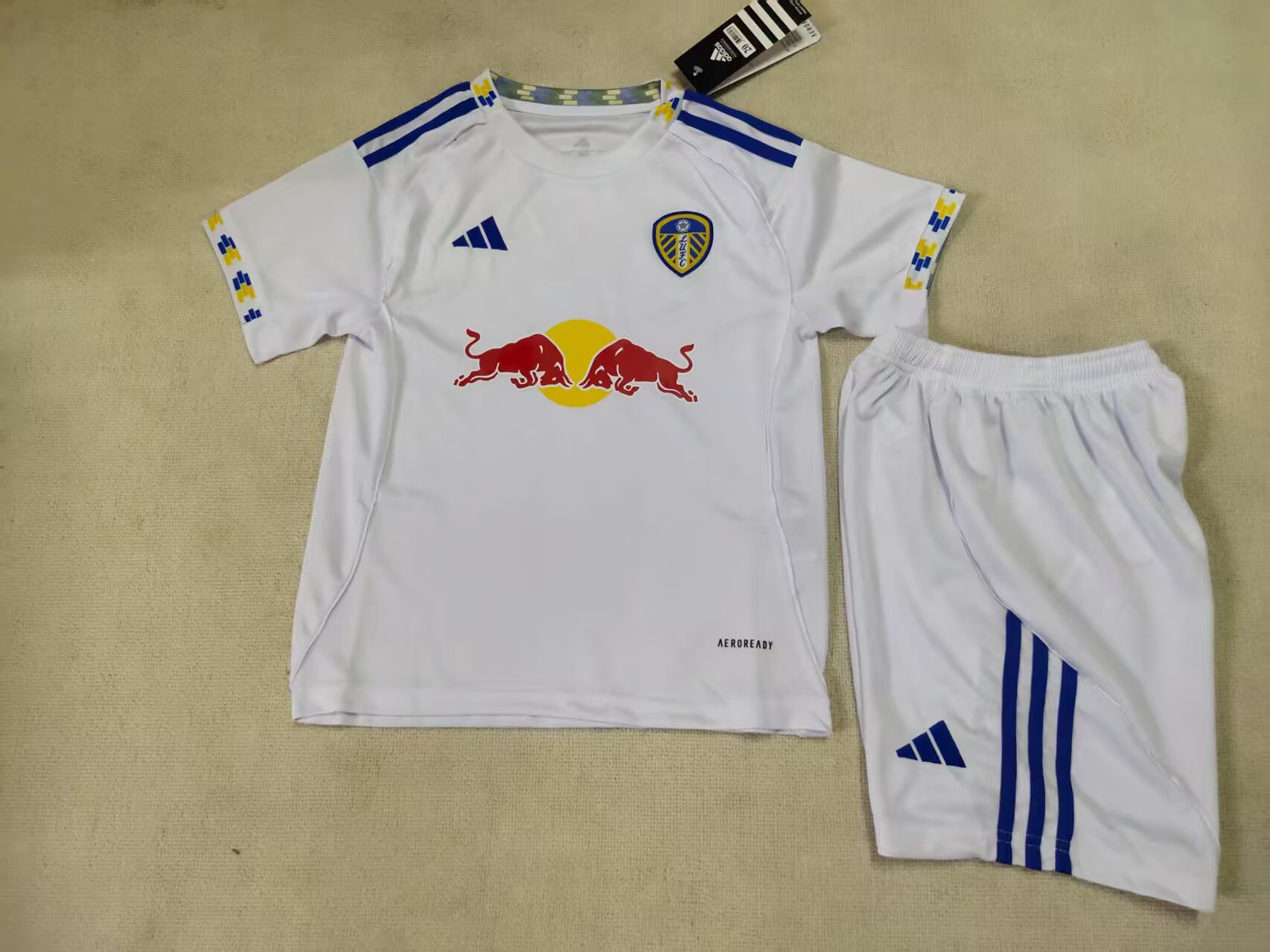 2025/2026 Leeds United Home Football Jersey  Shirt 1:1 Thai Quality Kids Size