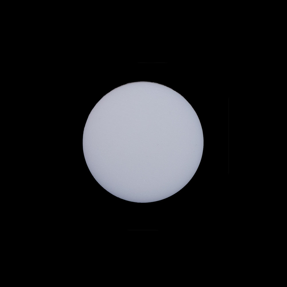 White Plastic Shank-Back Button - 28L/18mm - Joann Fabrics