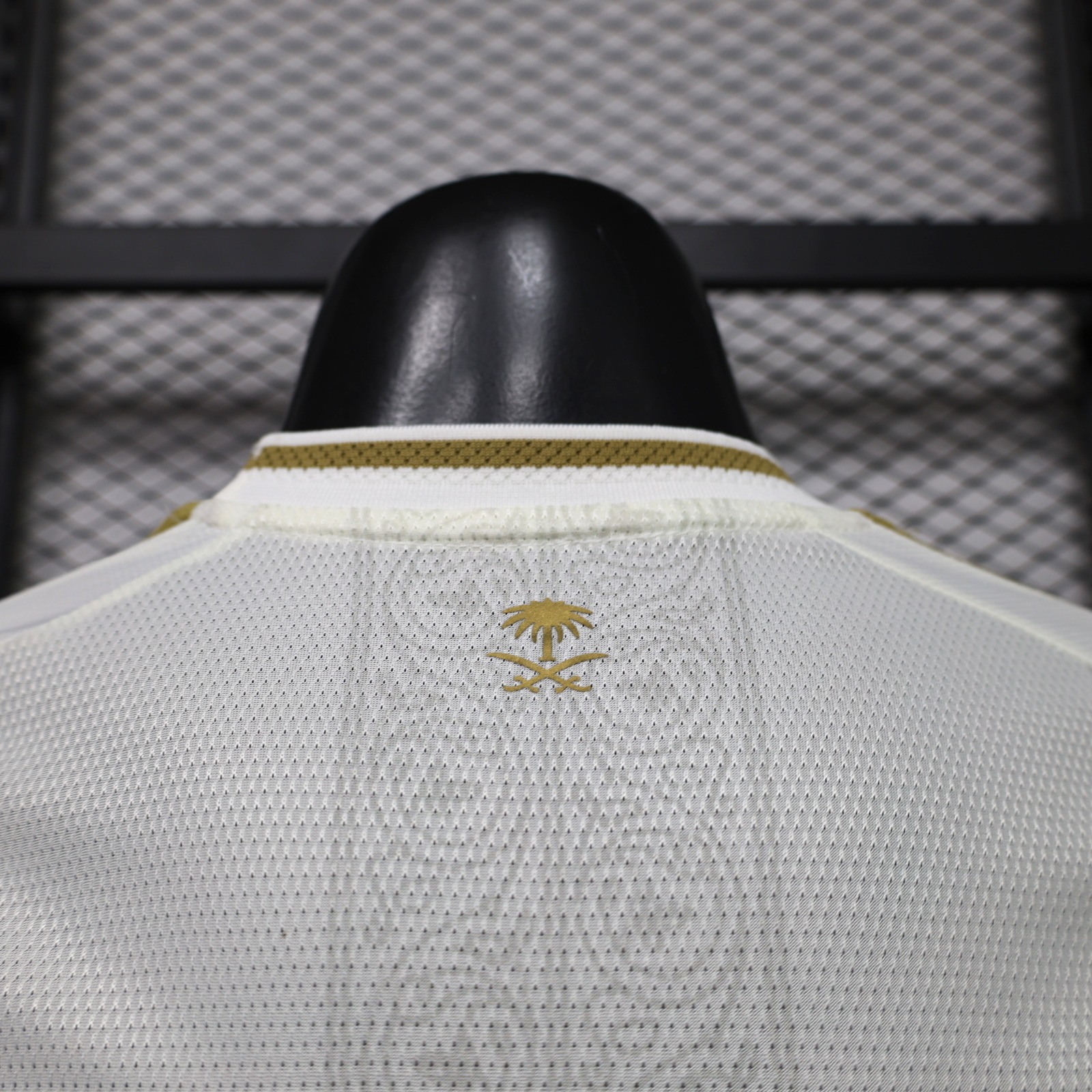 Al Nassr Riyadh Victory 26-27 Third White Gold Jersey With HUMAIN Sponsor - Player Version - UnitedFutballJersey