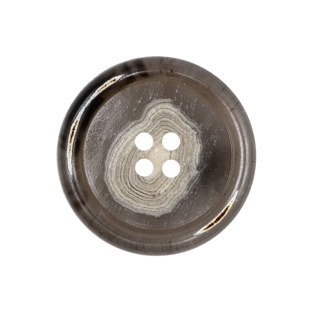 Beige, Gray and Brown Swirl Weathered 4-Hole Plastic Button - 40L/25.5mm - Joann Fabrics