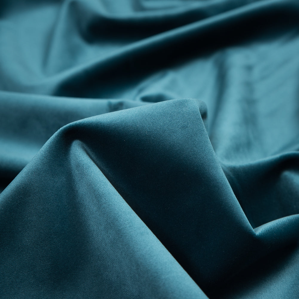 Ultra Soft Polyester Velvet - Teal - British Imported - Joann Fabrics