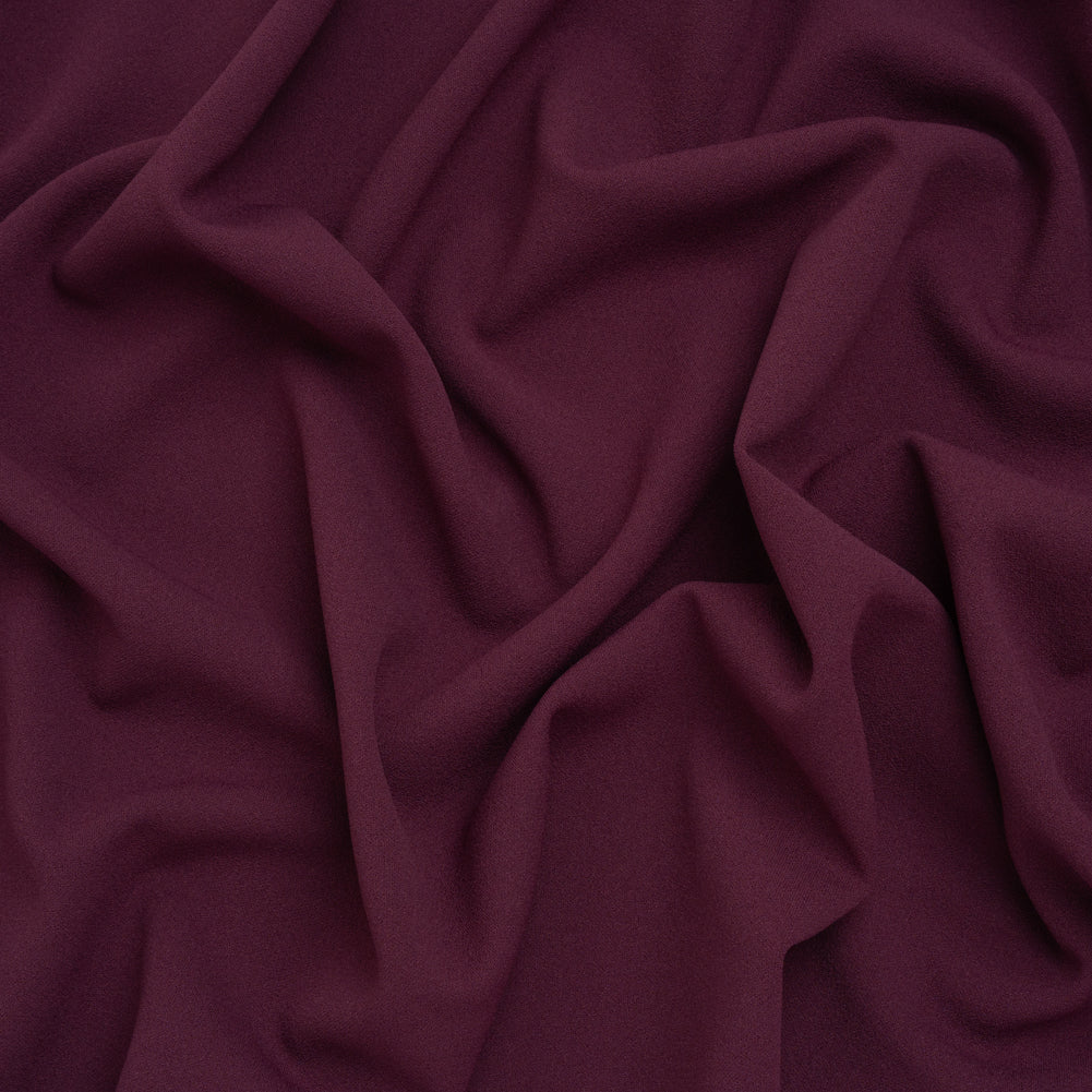 Stretch Polyester Crepe Double Knit - Amaranth Purple - Designer Deadstock - Joann Fabrics