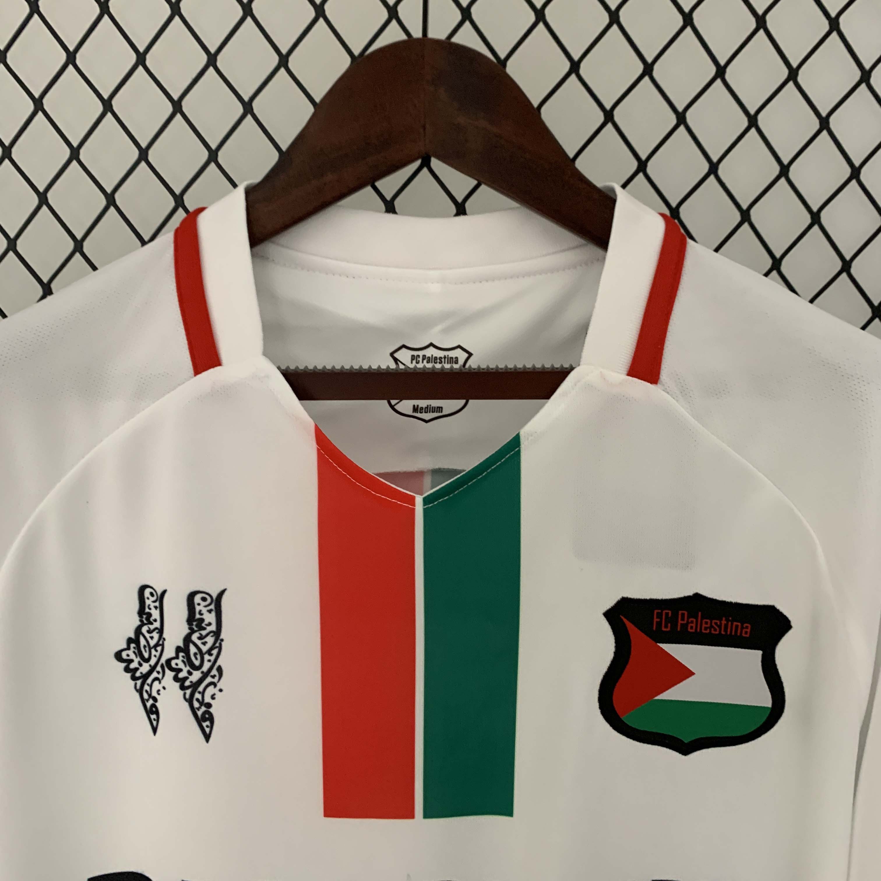 2023-2024 Palestine Away Football Shirt 1:1 Thai Quality