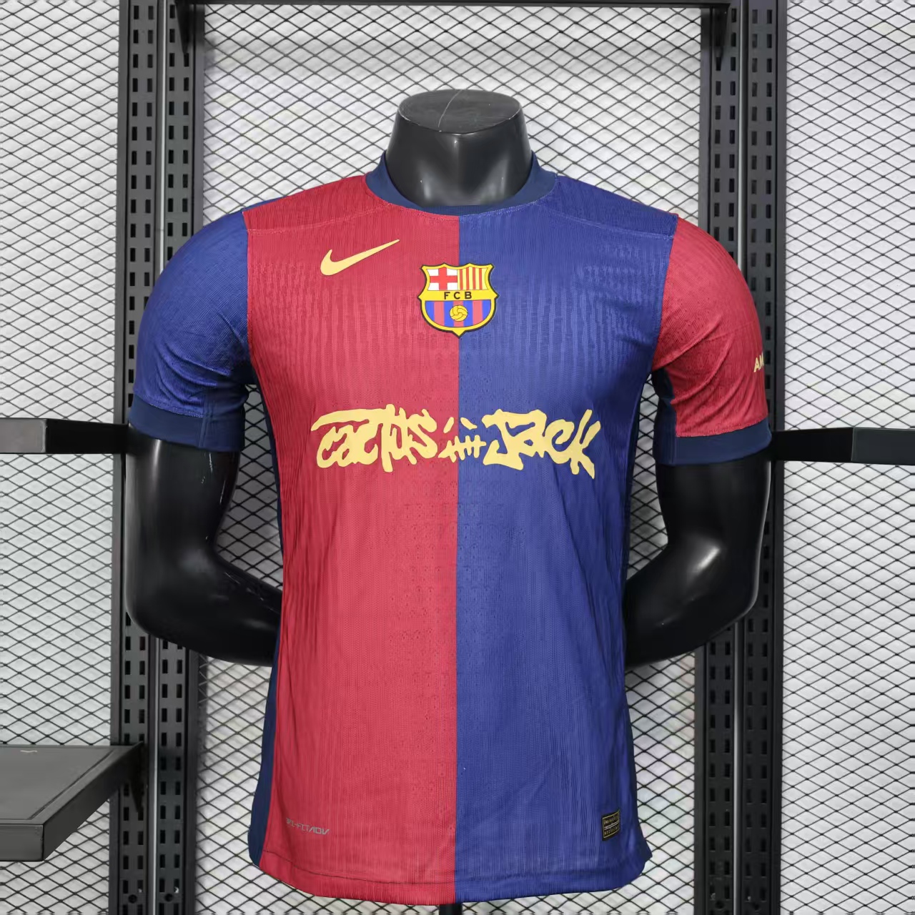 2024/2025 Player Version Barcelona x Travis Scott Collab Home Football Shirt 1:1 Thai Quality