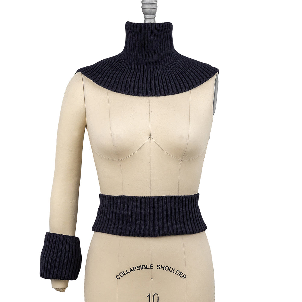 Alta Navy Chunky 2x2 Rib Knit Sweater Trim Bundle - 3pc - Joann Fabrics