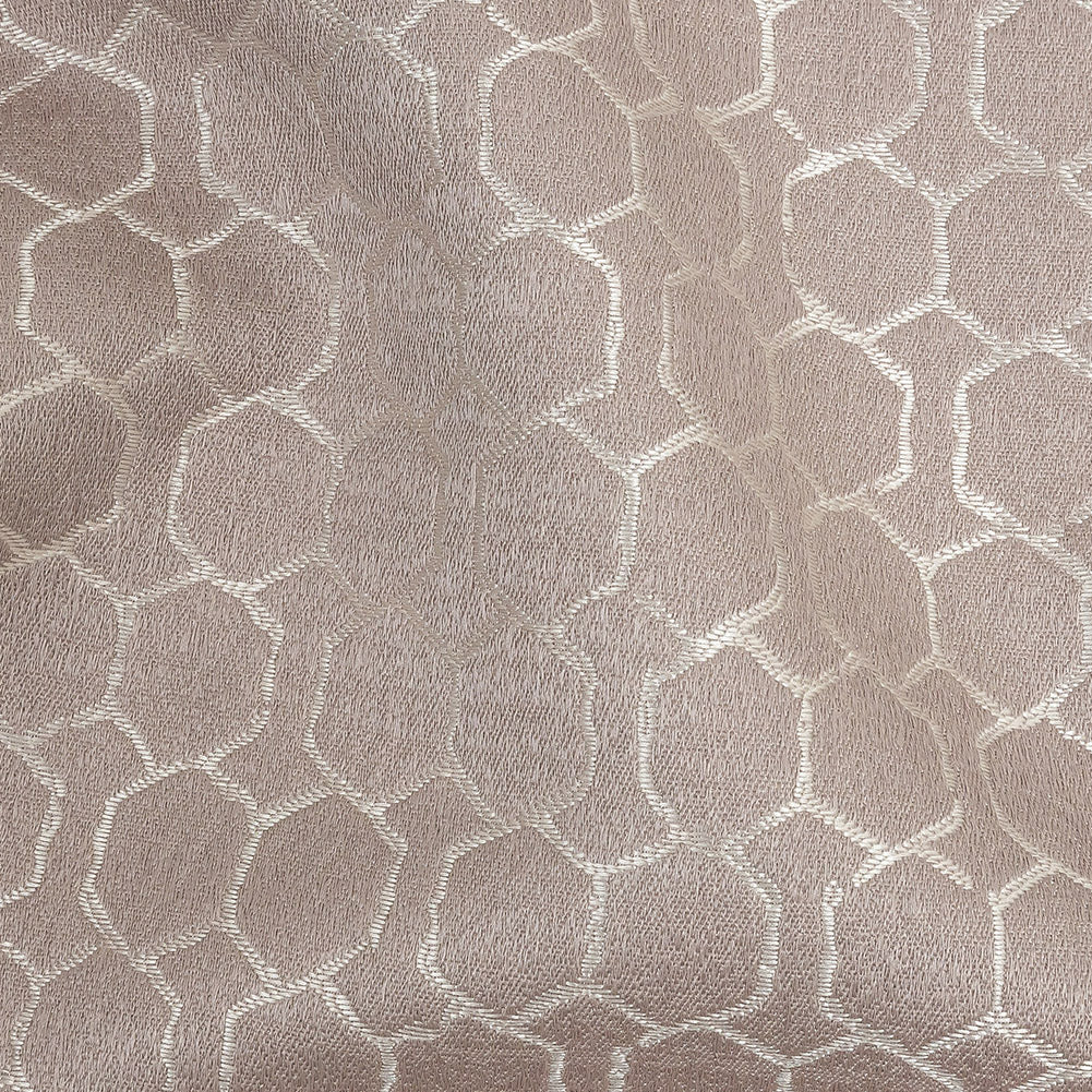 Polyester Jacquard - Orchid Honeycombs - British Imported - Joann Fabrics
