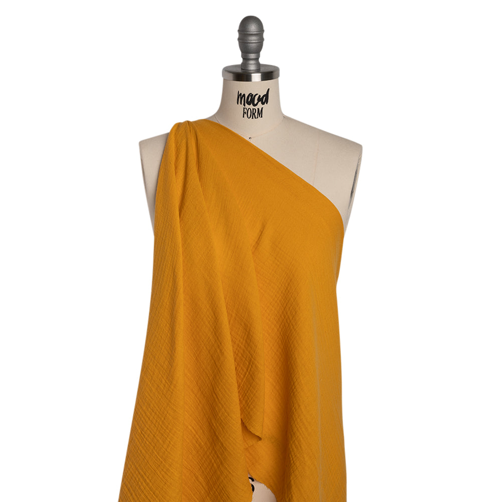 Double Cotton Gauze - Mustard - Talamanca Collection - Joann Fabrics
