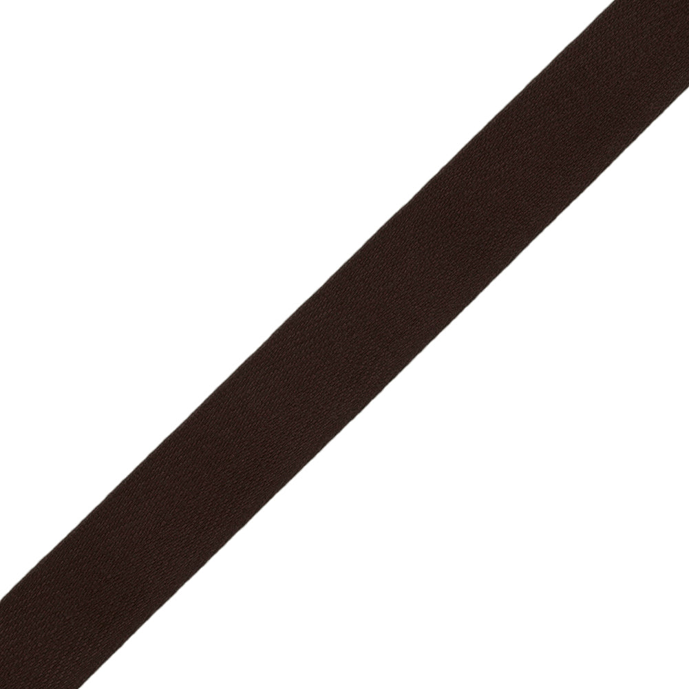 Tilly Black Coffee Herringbone Cotton Twill Tape - 15mm - Joann Fabrics
