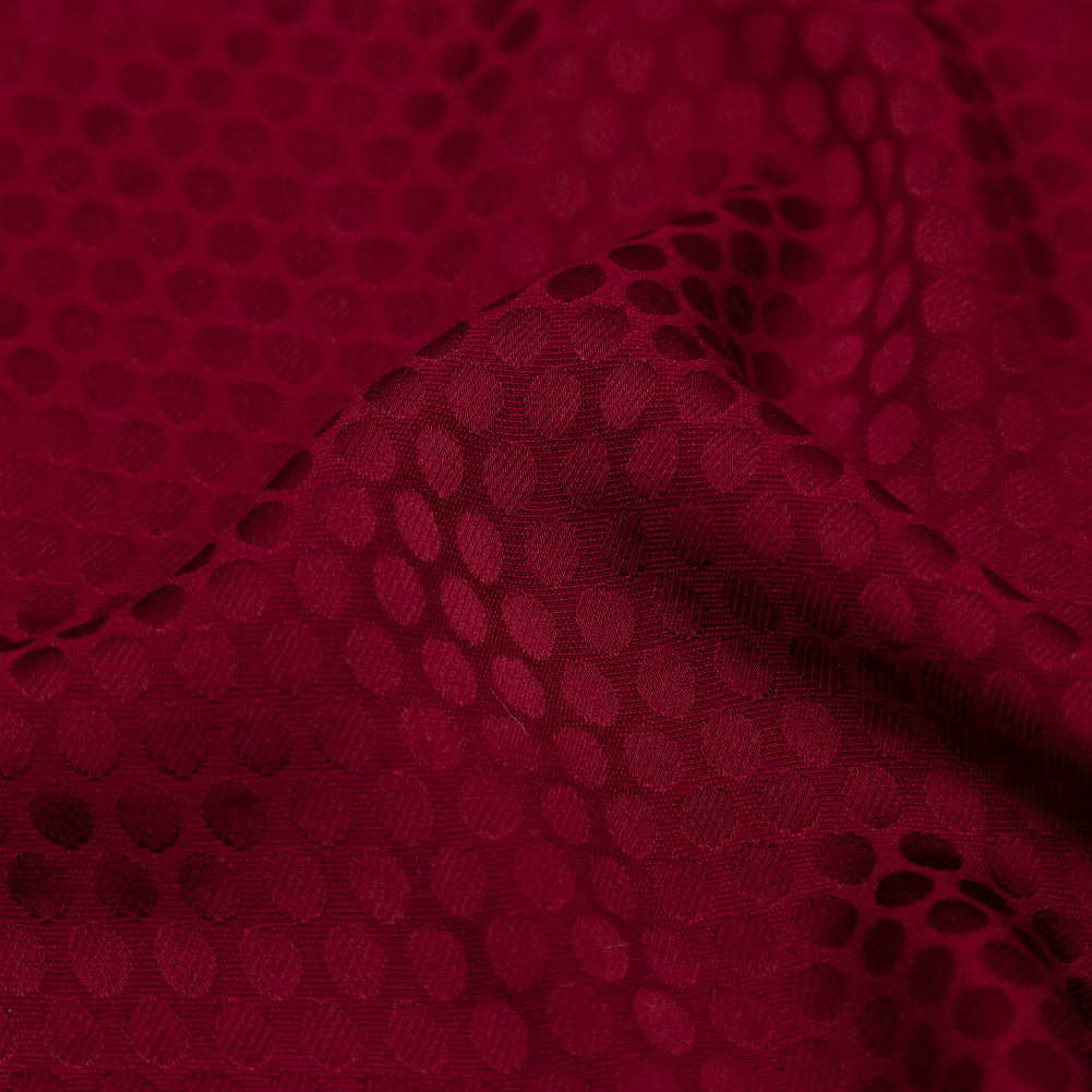 Wine Circles Rayon Jacquard - Joann Fabrics
