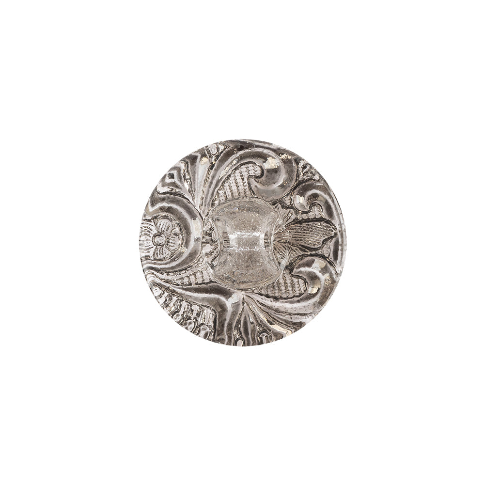 Vapor Translucent Floral Shank Back Glass Button - 28L/18mm - Joann Fabrics