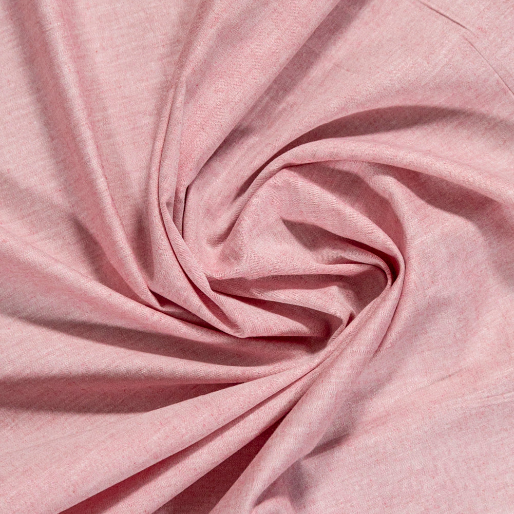 Calendered Organic Cotton Chambray - Wine - Ramillies Collection - Joann Fabrics