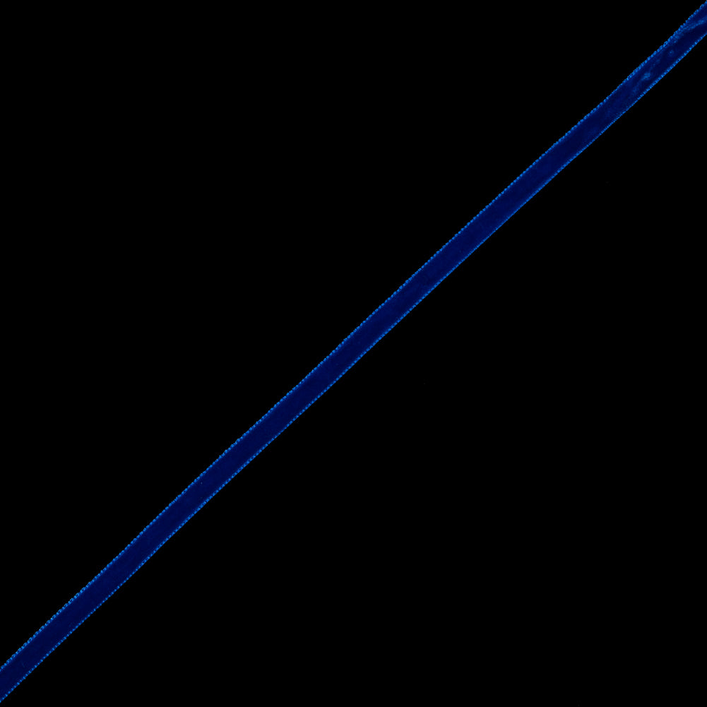 Single Faced Velvet Ribbon Made in Italy - 1/4