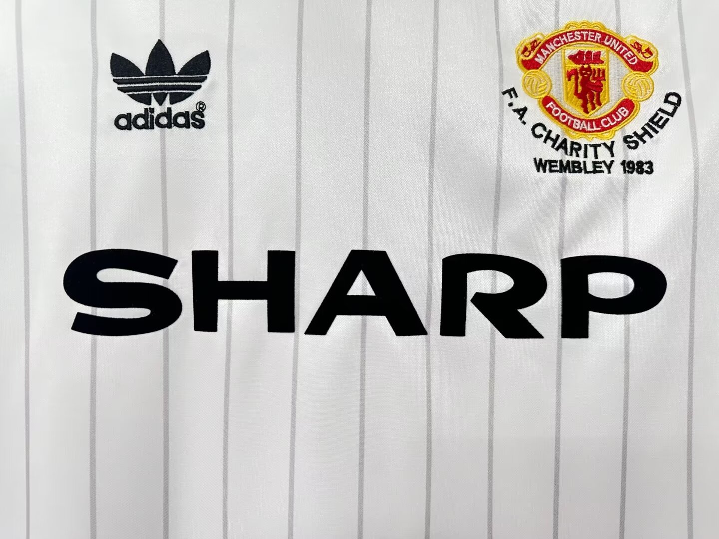 1983/1984 Retro Manchester United Away Football Shirt 1:1 Thai Quality
