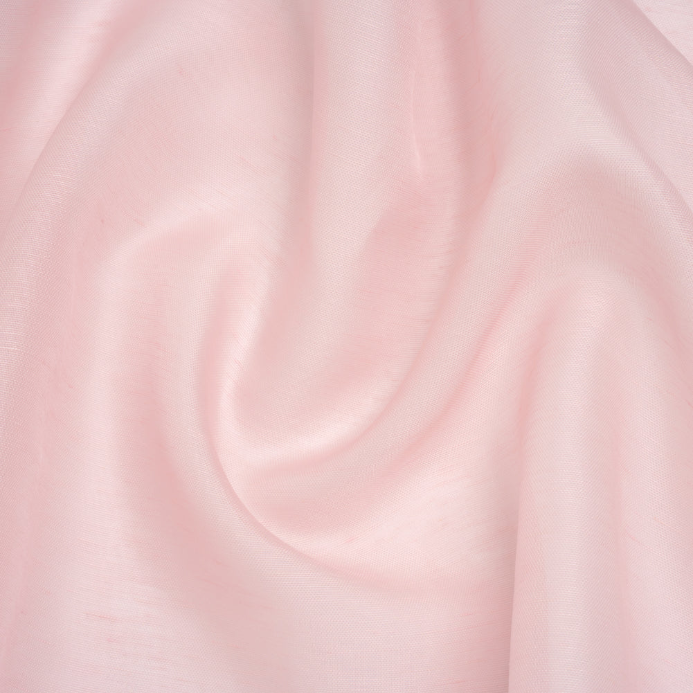 Silk and Linen Scrim - Pale Pink - Famous Australian Designer Deadstock - Joann Fabrics