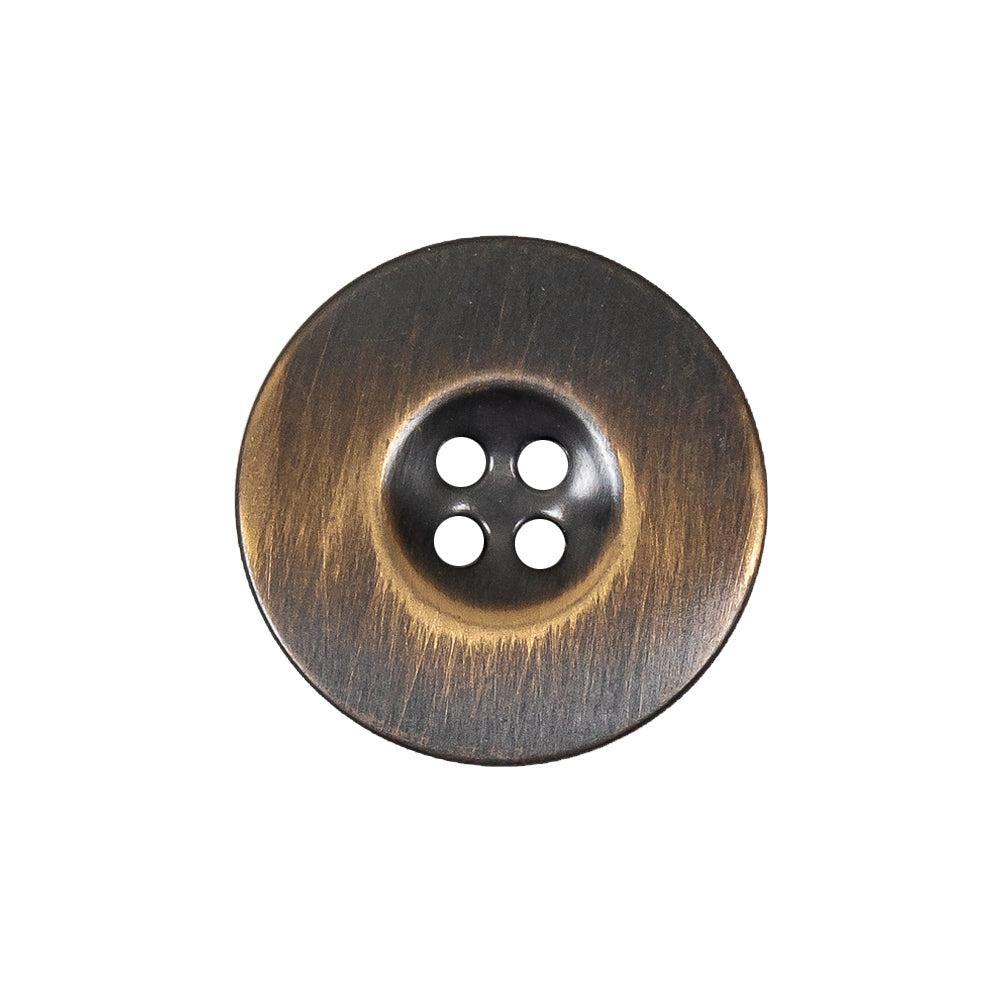 Antique Brass Metal 4-Hole Button - 36L/23mm - Joann Fabrics