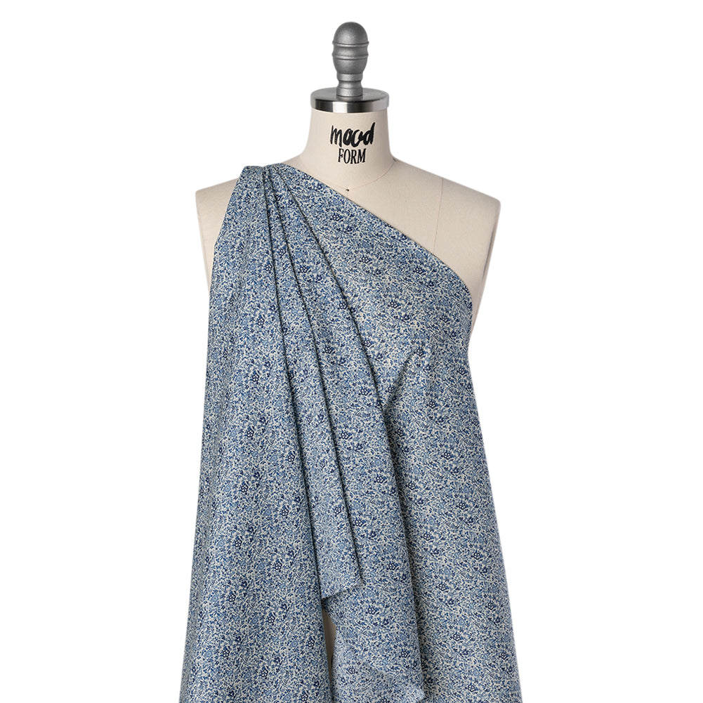 Liberty Fabrics Tana Lawn® - Katie and Millie Blue - Shades of Blue Little Florals - Joann Fabrics