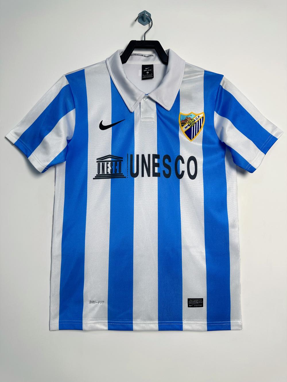 2012-2013 Retro Malaga Home Football Shirt 1:1 Thai Quality