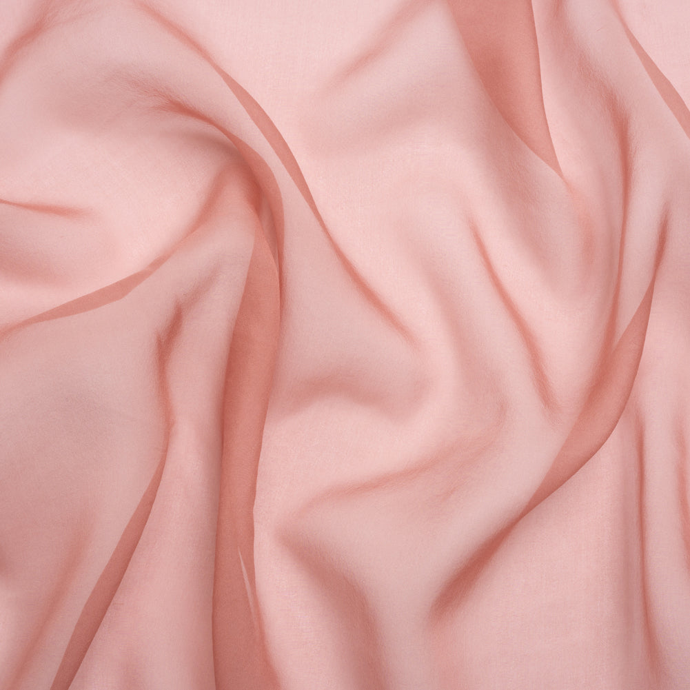 Chiffon-Like Silk Voile - Dark Rose Iridescent - Adelaide Collection - Joann Fabrics