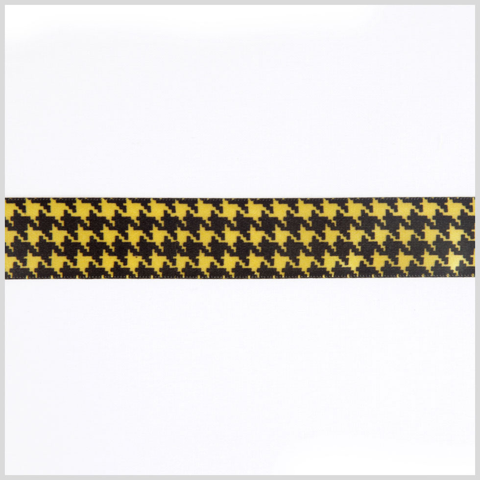 Yellow Gold Printed Satin Ribbon - Joann Fabrics