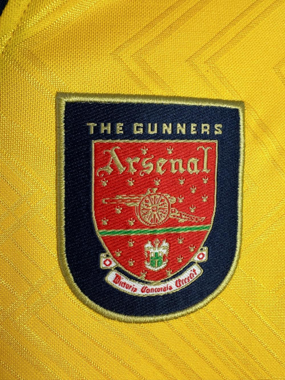 1996-1997 Retro Long Sleeve Arsenal Away Football Shirt 1:1 Thai Quality