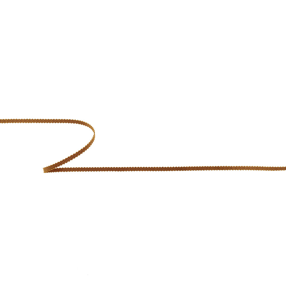 Aztec Brown Petersham Grosgrain Ribbon - 0.125