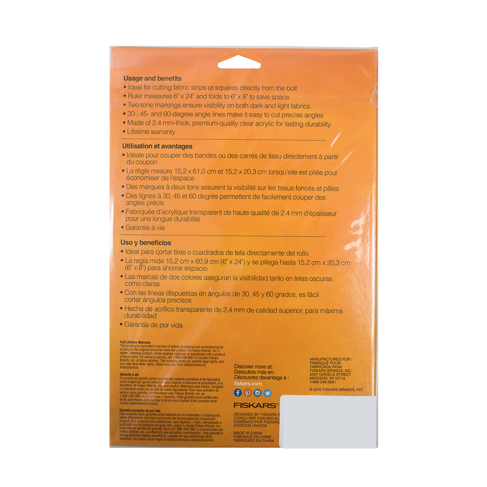 Fiskars Folding Ruler - 6