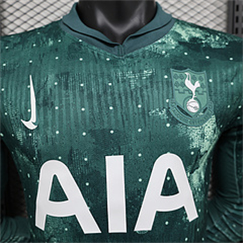 2024/2025 Long Sleeve Tottenham Third Away Player Version Football Shirt 1:1 Thai Quality
