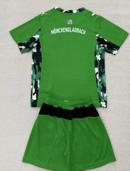 2025/2026 Borussia Mönchengladbach Away Football Shirt 1:1 Thai Quality Kids Size